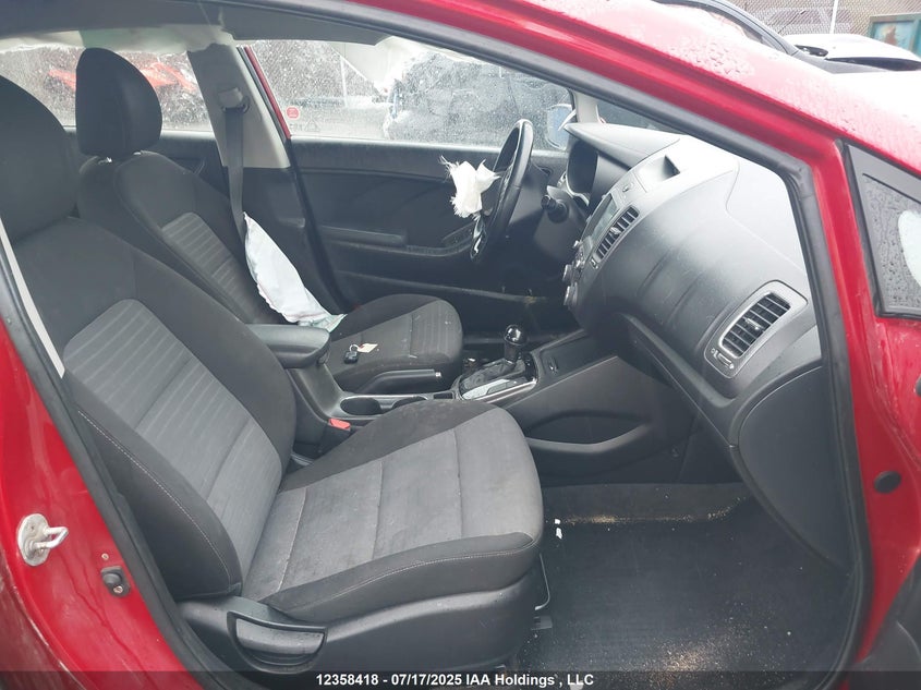 2017 Kia Forte Ex/Ex Luxury/Ex+ VIN: 3KPFL4A85HE093176 Lot: 12358418