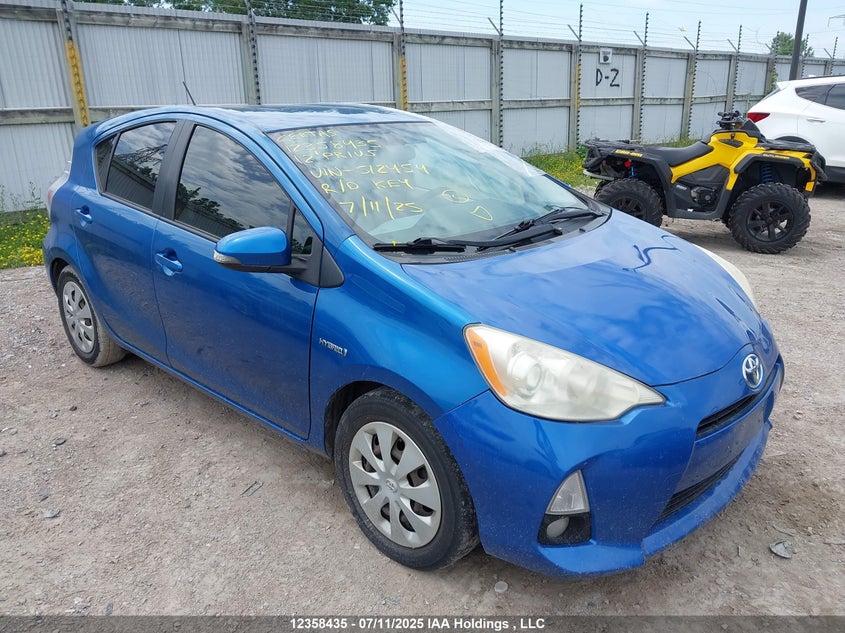 JTDKDTB35C1512454 2012 Toyota Prius C auction photo 1