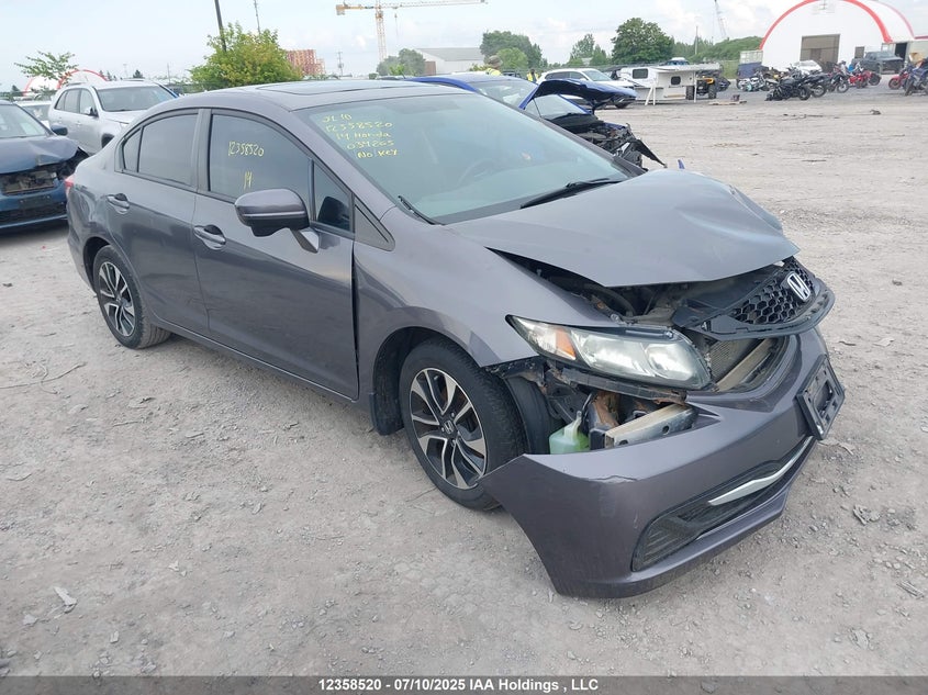 2HGFB2F57EH034265 2014 Honda Civic Lx auction photo 1