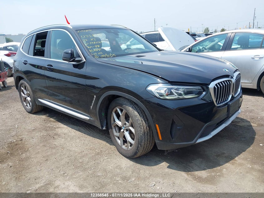 5UX53DP06N9M80704 2022 BMW X3 xDrive30I auction photo 1