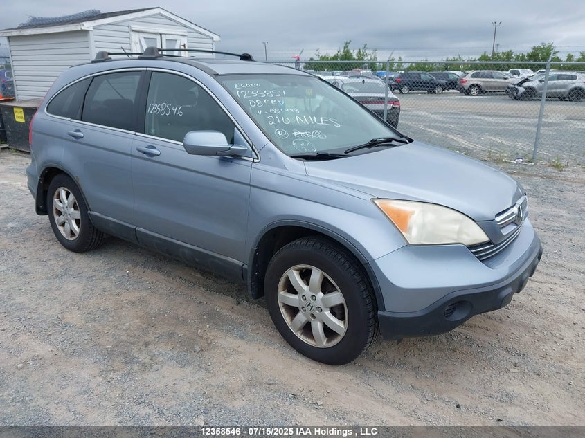 JHLRE487X8C051438 2008 Honda Cr-V Ex-L auction photo 1