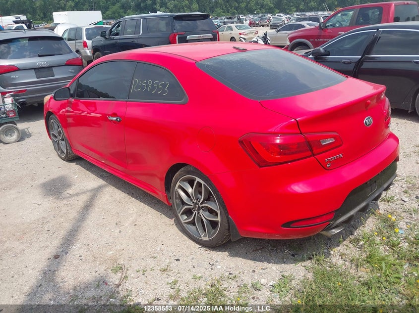 2014 Kia Forte Sx VIN: KNAFZ6A38E5251805 Lot: 12358553