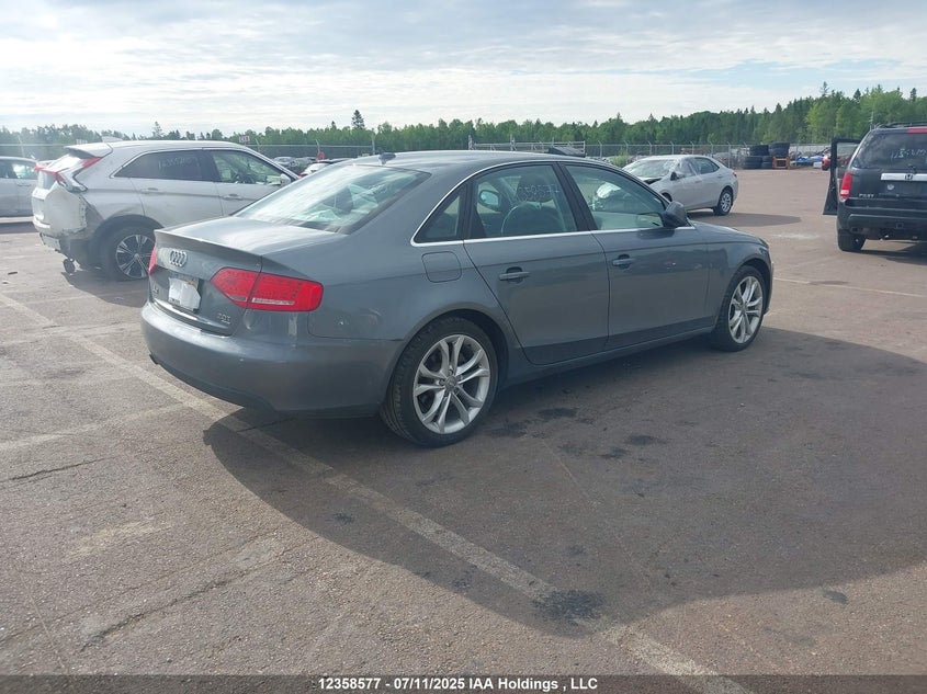 2012 Audi A4 Premium VIN: WAUFFCFL4CA027662 Lot: 12358577