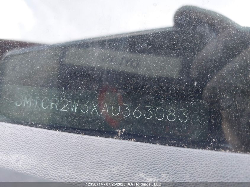 2010 Mazda 5 VIN: JM1CR2W3XA0363083 Lot: 12358714