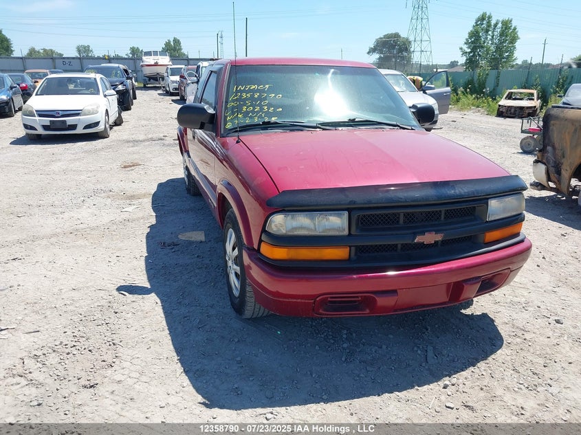 1GCCS19W1Y8302320 2000 Chevrolet S-10 Ls auction photo 1