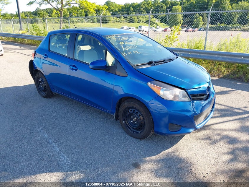JTDKTUD37DD567512 2013 Toyota Yaris auction photo 1