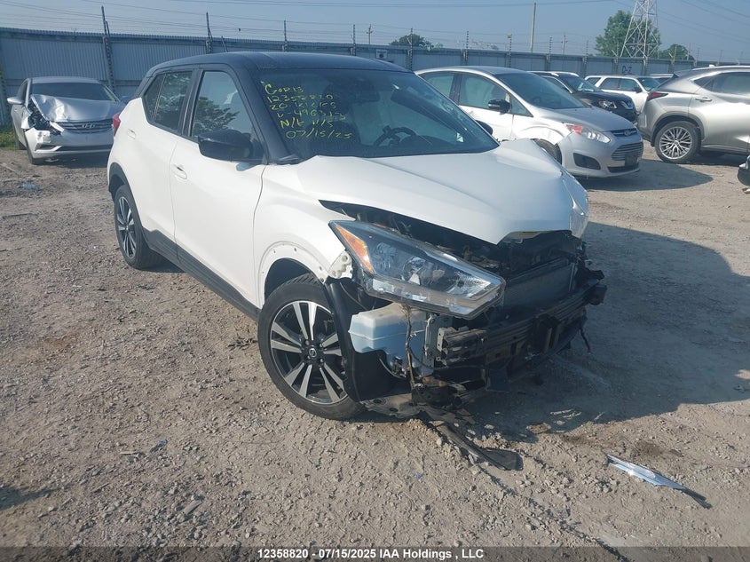 2020 Nissan Kicks Sv VIN: 3N1CP5CV0LL496313 Lot: 12358820