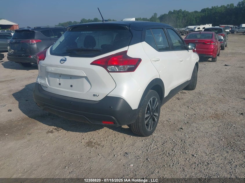 2020 Nissan Kicks Sv VIN: 3N1CP5CV0LL496313 Lot: 12358820