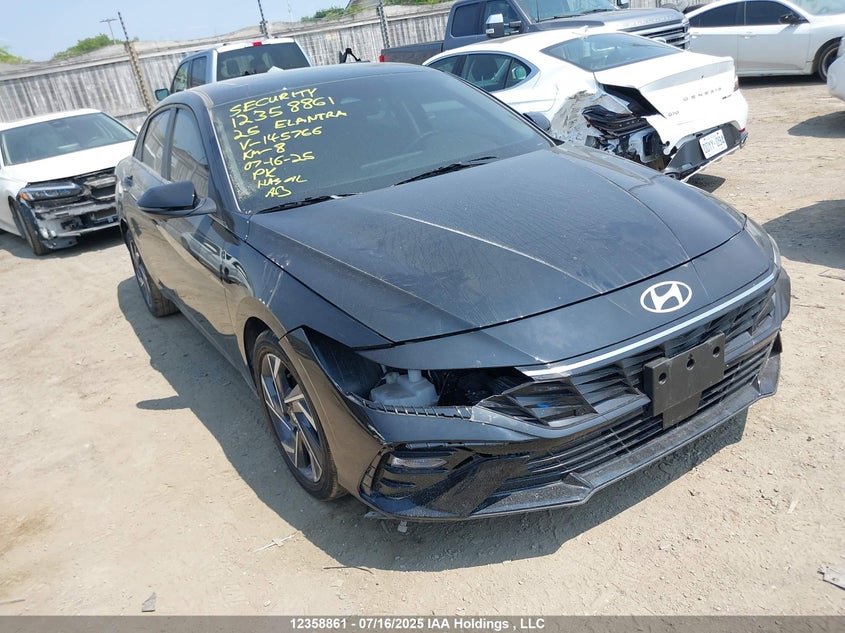 KMHLN4DJ2SU145766 2025 Hyundai Elantra Hybrid Luxury auction photo 1