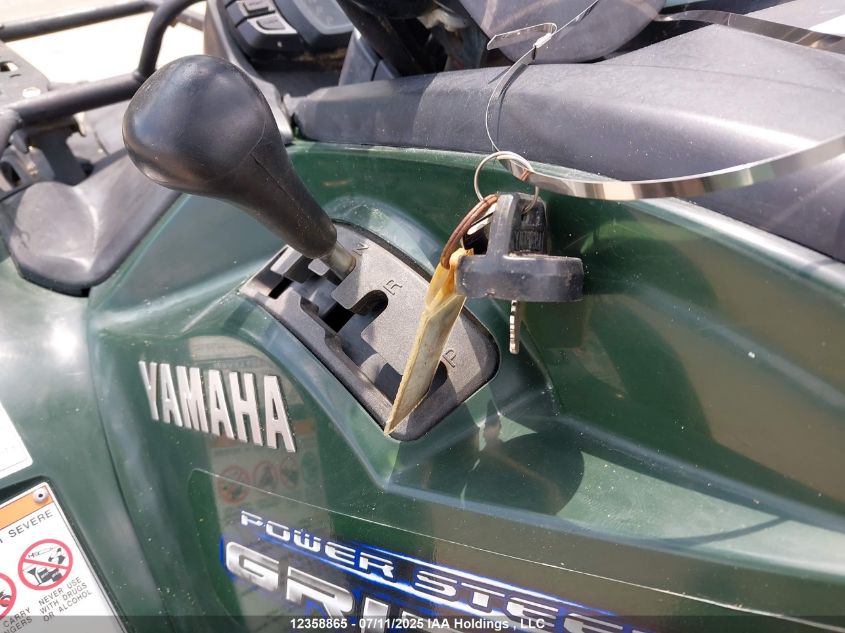 2011 Yamaha Yfm550 Fwad VIN: JY4AJ40W4BC005263 Lot: 12358865