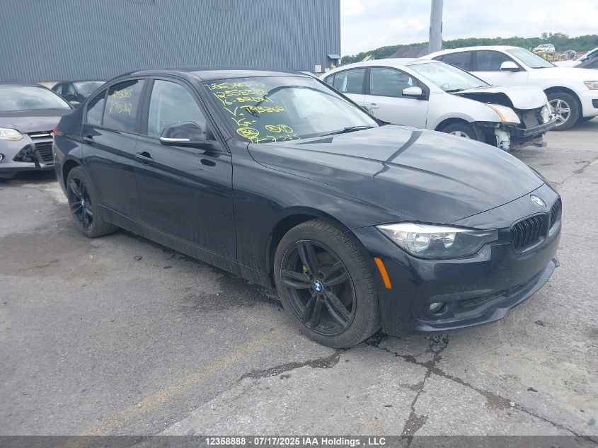 2016 BMW 320 Xi VIN: WBA8E5G55GNT93362 Lot: 12358888