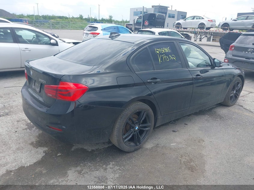 2016 BMW 320 Xi VIN: WBA8E5G55GNT93362 Lot: 12358888