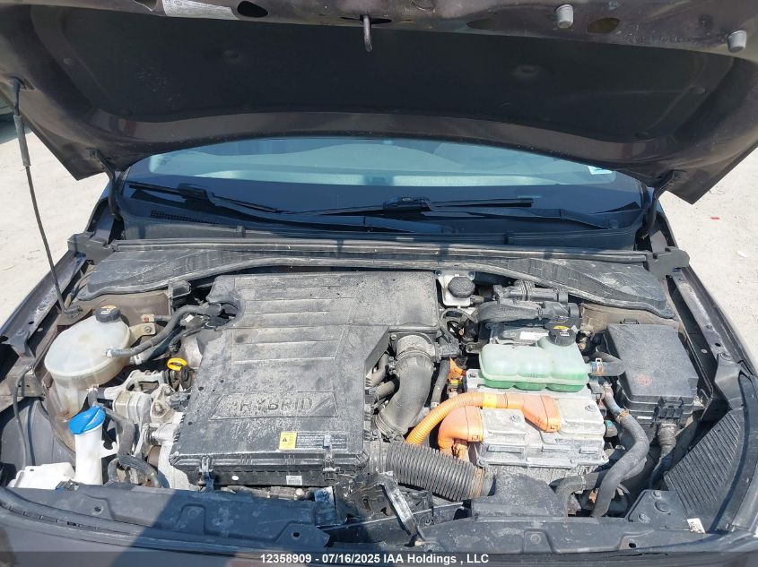 2019 Hyundai Ioniq Hybrid Luxury VIN: KMHC05LC2KU141708 Lot: 12358909