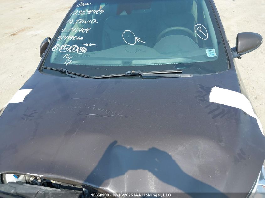 2019 Hyundai Ioniq Hybrid Luxury VIN: KMHC05LC2KU141708 Lot: 12358909