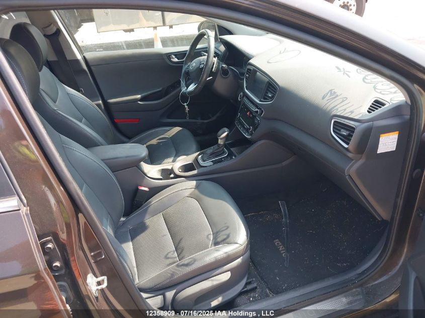 2019 Hyundai Ioniq Hybrid Luxury VIN: KMHC05LC2KU141708 Lot: 12358909