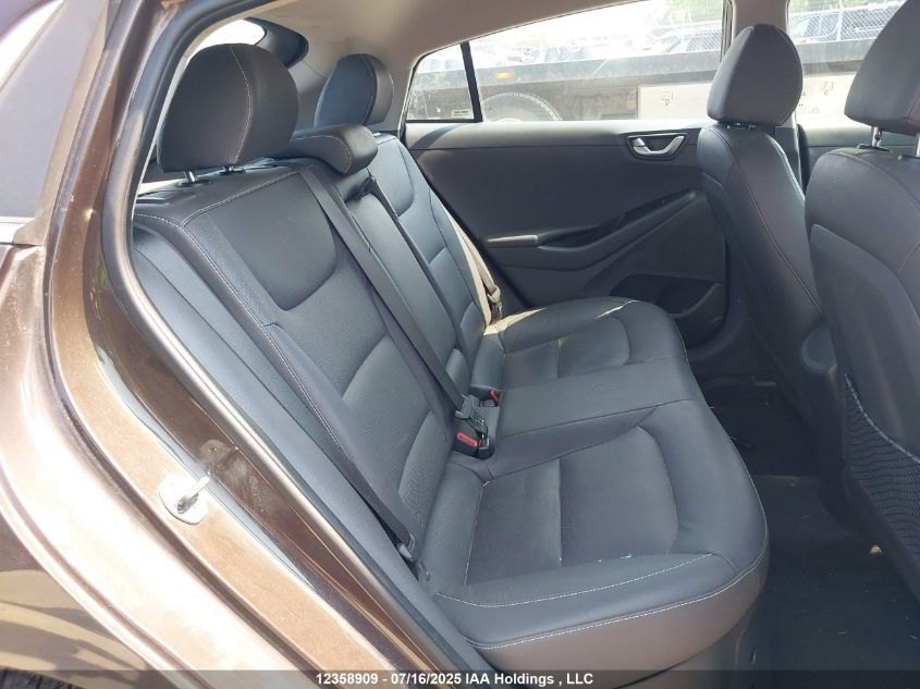 2019 Hyundai Ioniq Hybrid Luxury VIN: KMHC05LC2KU141708 Lot: 12358909