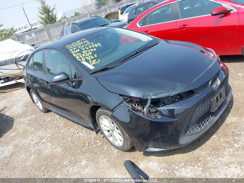5YFBPMBE9NP365584 2022 Toyota Corolla Le auction photo 1