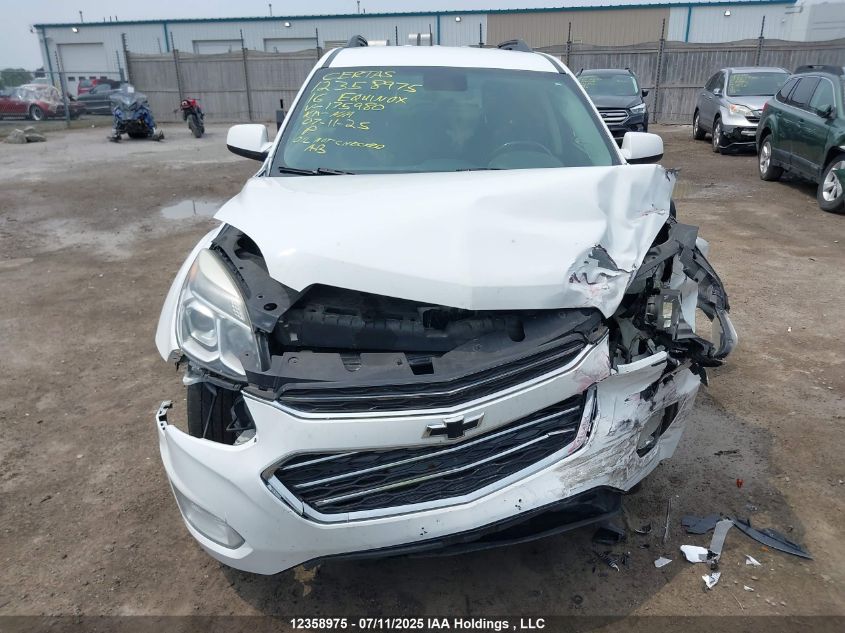 2016 Chevrolet Equinox Lt VIN: 2GNALCEK4G1175980 Lot: 12358975