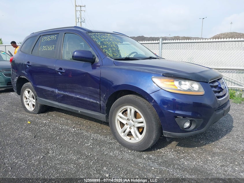 5NMSGDAG9AH392887 2010 Hyundai Santa Fe auction photo 1