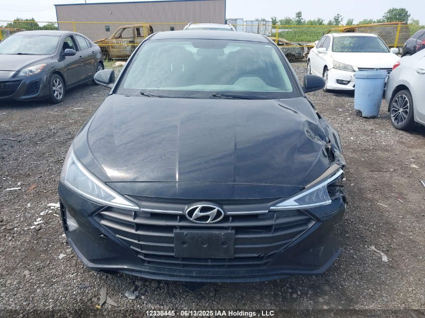 2019 Hyundai Elantra Essential VIN: KMHD74LF4KU736998 Lot: 12338445X