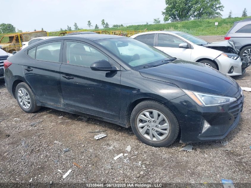 2019 Hyundai Elantra Essential VIN: KMHD74LF4KU736998 Lot: 12338445X