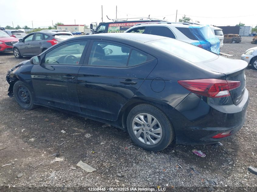2019 Hyundai Elantra Essential VIN: KMHD74LF4KU736998 Lot: 12338445X