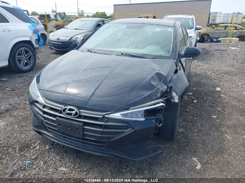 2019 Hyundai Elantra Essential VIN: KMHD74LF4KU736998 Lot: 12338445X