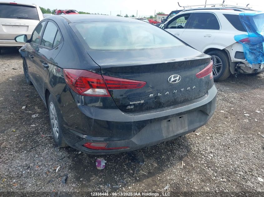2019 Hyundai Elantra Essential VIN: KMHD74LF4KU736998 Lot: 12338445X