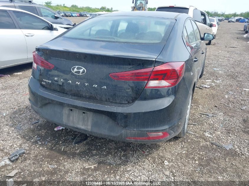 2019 Hyundai Elantra Essential VIN: KMHD74LF4KU736998 Lot: 12338445X