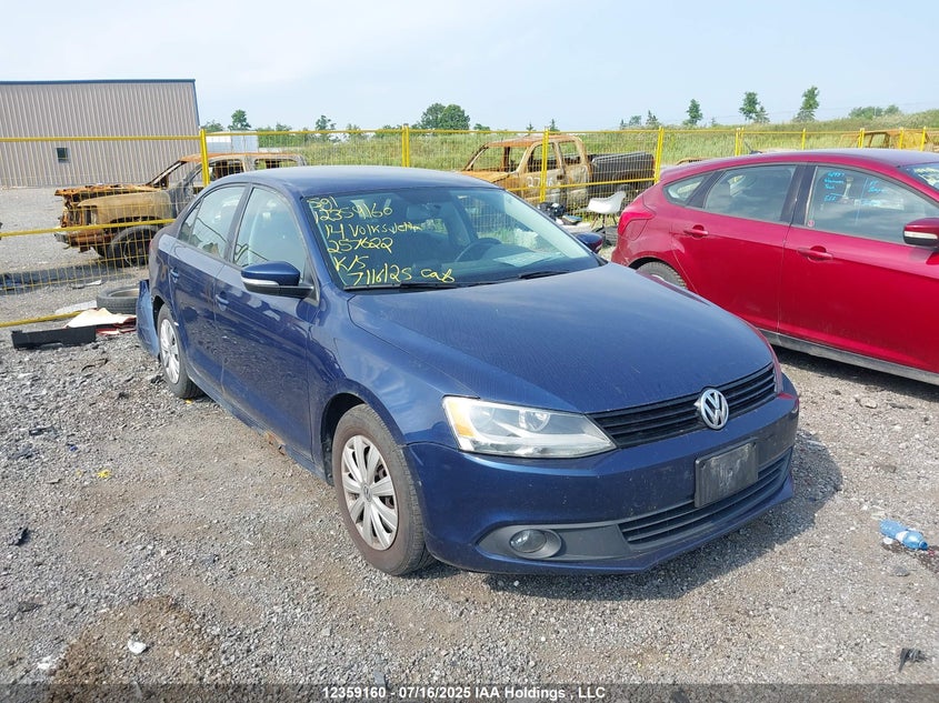 3VW2K7AJ6EM257622 2014 Volkswagen Jetta S auction photo 1