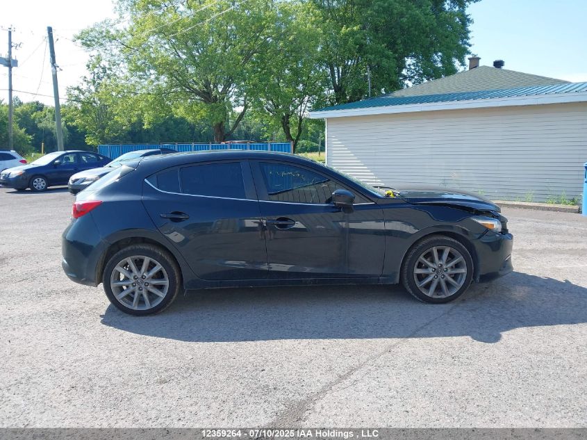 2018 Mazda Mazda3 Gt VIN: 3MZBN1M38JM208997 Lot: 12359264