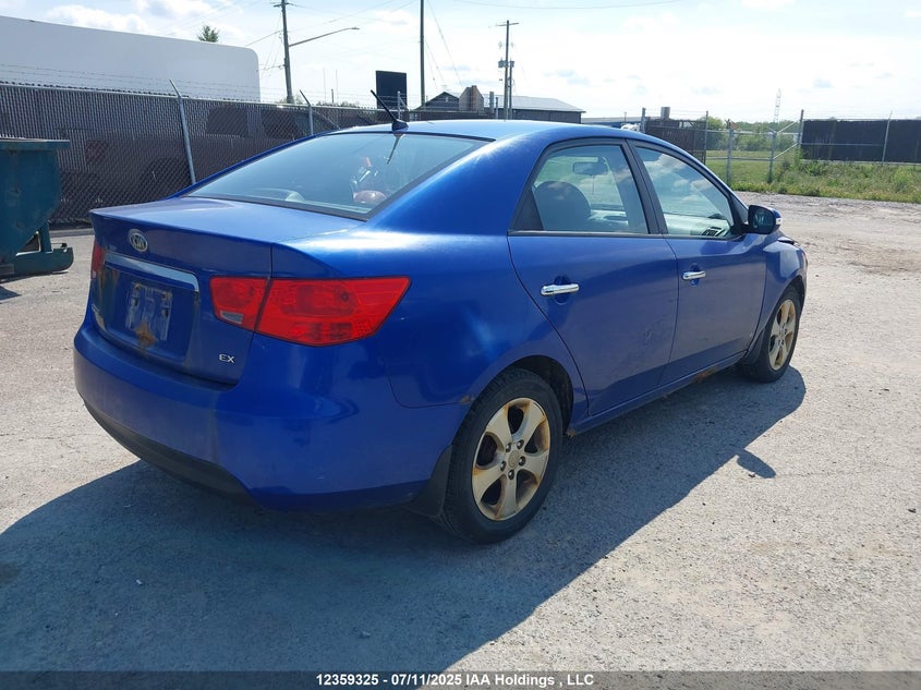 2010 Kia Forte Ex VIN: KNAFU4A25A5278903 Lot: 12359325