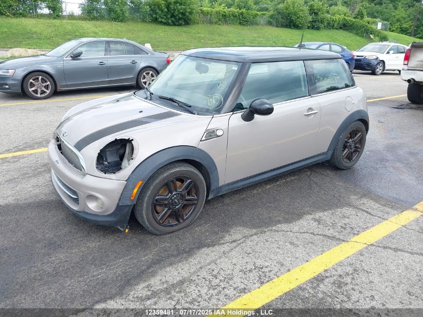 2012 Mini Cooper Classic VIN: WMWSU3C56CT540751 Lot: 12359481