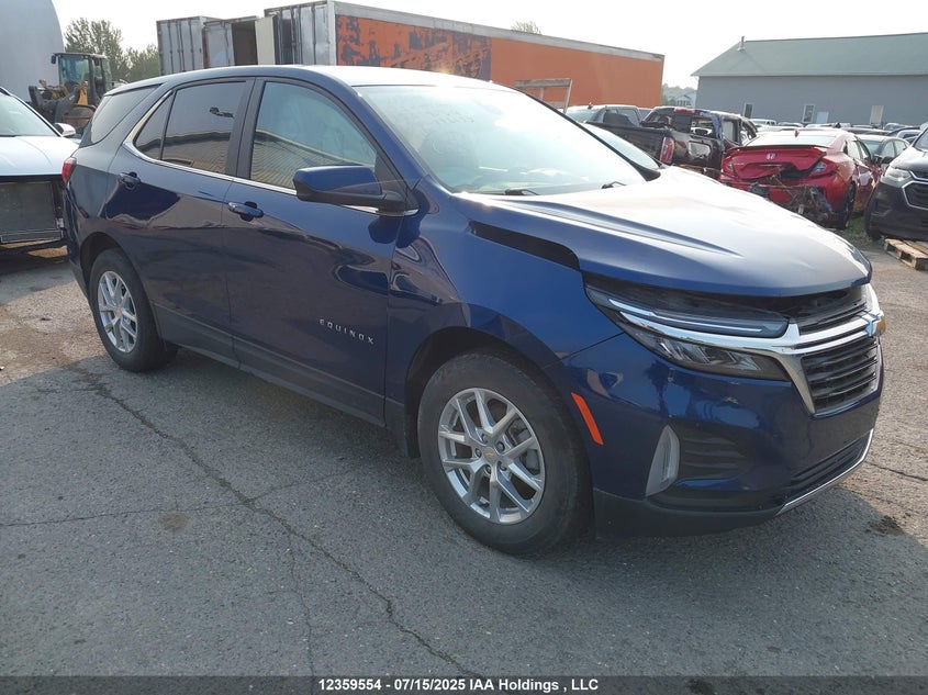 2GNAXUEV8N6142632 2022 Chevrolet Equinox Lt auction photo 1
