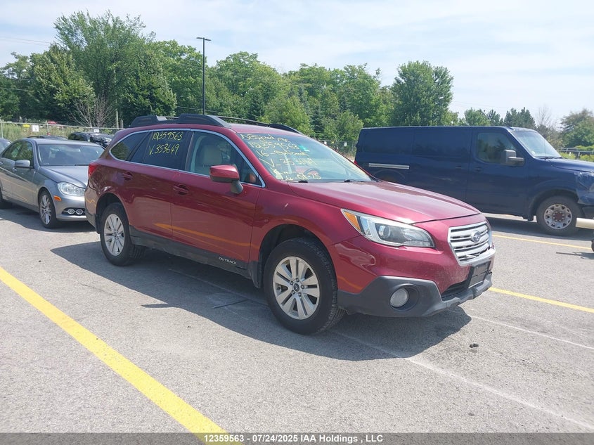 4S4BSACC4G3353649 2016 Subaru Outback 2.5I Premium auction photo 1