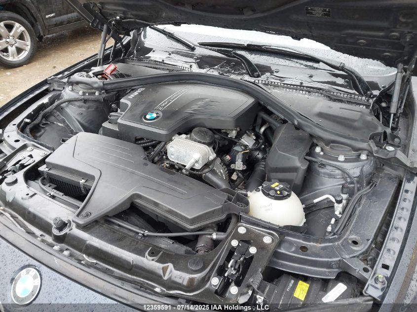 2015 BMW 328I xDrive VIN: WBA3B3G57FNR89434 Lot: 12359591