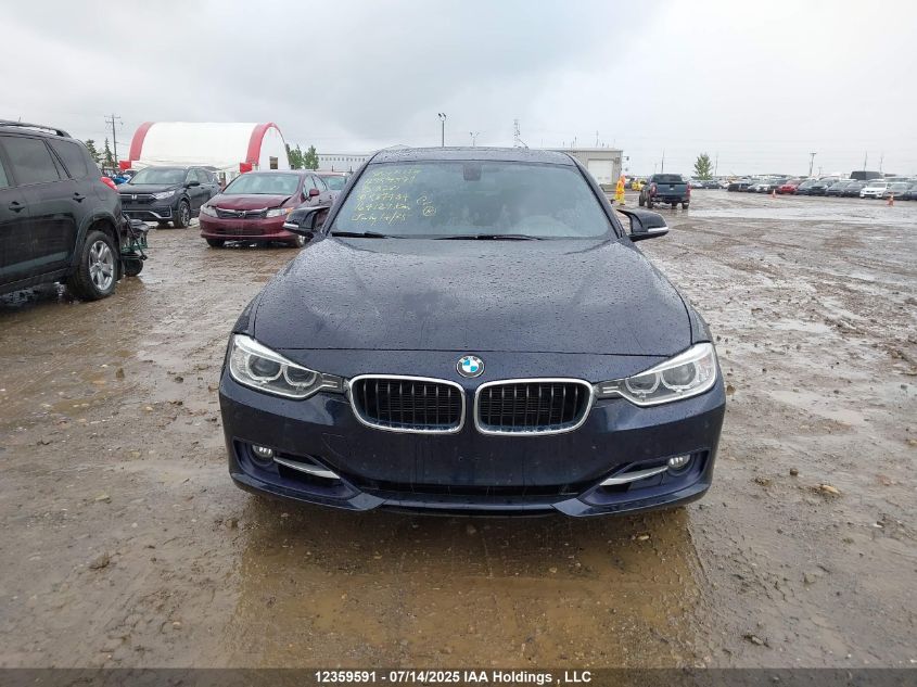2015 BMW 328I xDrive VIN: WBA3B3G57FNR89434 Lot: 12359591