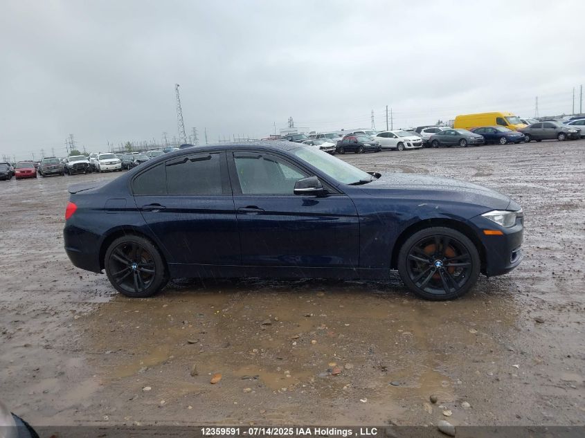 2015 BMW 328I xDrive VIN: WBA3B3G57FNR89434 Lot: 12359591