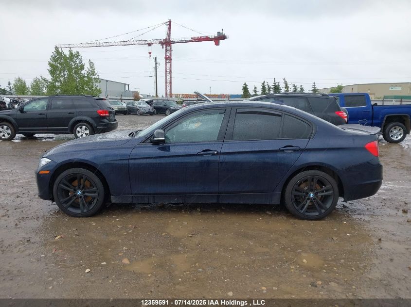 2015 BMW 328I xDrive VIN: WBA3B3G57FNR89434 Lot: 12359591