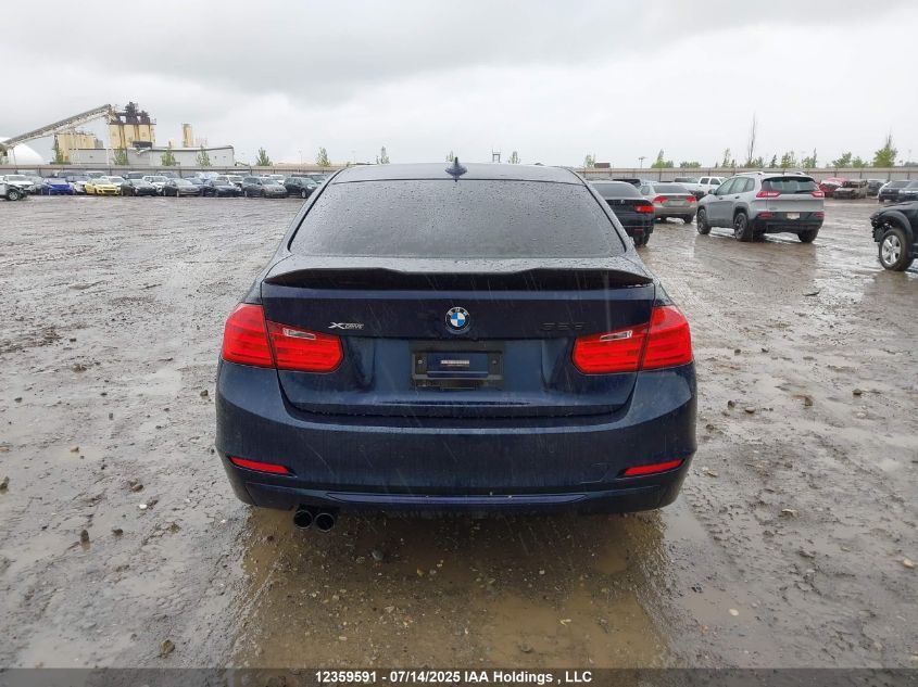 2015 BMW 328I xDrive VIN: WBA3B3G57FNR89434 Lot: 12359591
