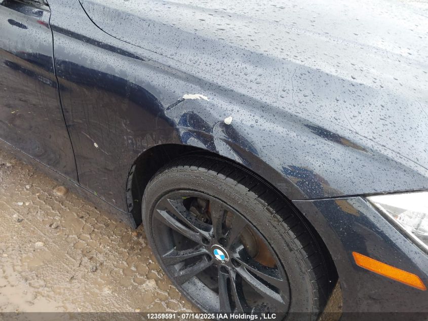 2015 BMW 328I xDrive VIN: WBA3B3G57FNR89434 Lot: 12359591