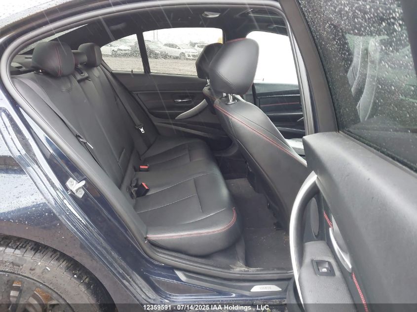 2015 BMW 328I xDrive VIN: WBA3B3G57FNR89434 Lot: 12359591