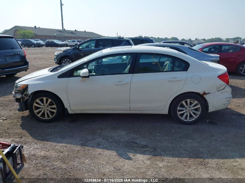 2012 Honda Civic Sdn VIN: 2HGFB2F95CH052294 Lot: 12359634