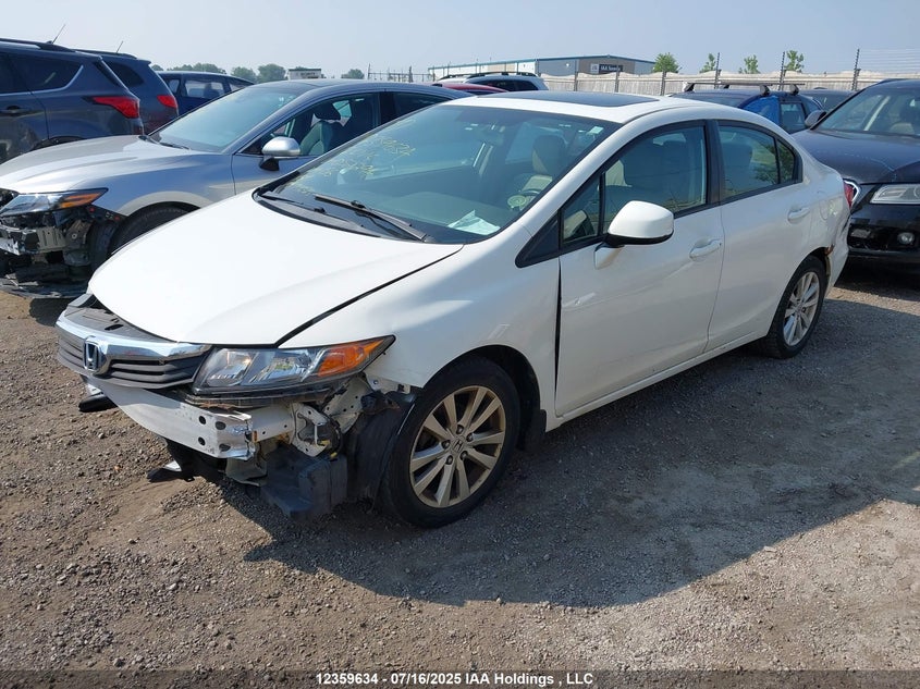 2HGFB2F95CH052294 2012 HONDA CIVIC photo no. 2
