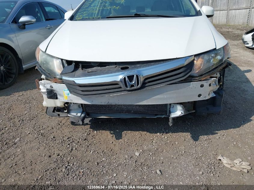 2012 Honda Civic Sdn VIN: 2HGFB2F95CH052294 Lot: 12359634