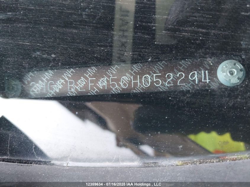 2012 Honda Civic Sdn VIN: 2HGFB2F95CH052294 Lot: 12359634