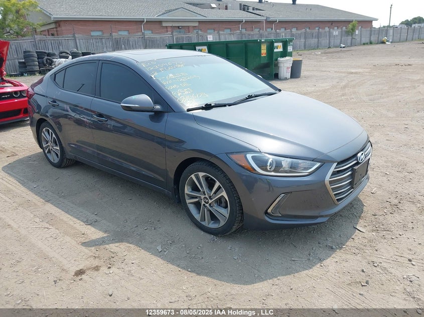 KMHD84LF8JU605570 2018 Hyundai Elantra Gls auction photo 1