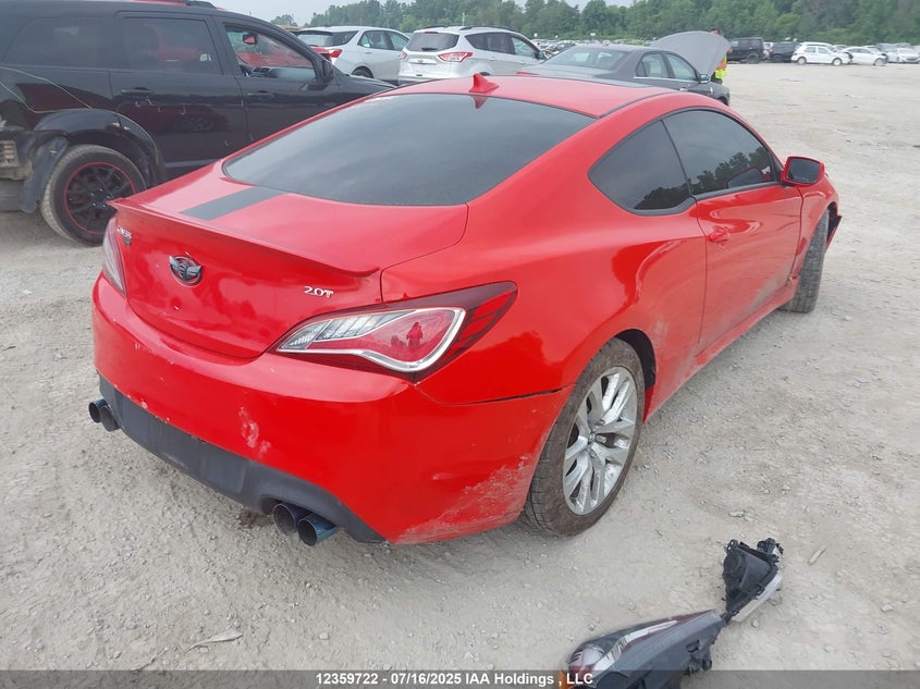 2013 Hyundai Genesis 2.0T Premium VIN: KMHHT6KD1DU085468 Lot: 12359722