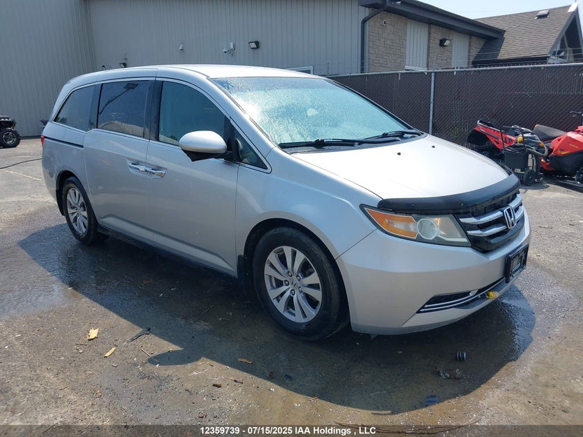 5FNRL5H43EB510905 2014 Honda Odyssey Ex auction photo 1