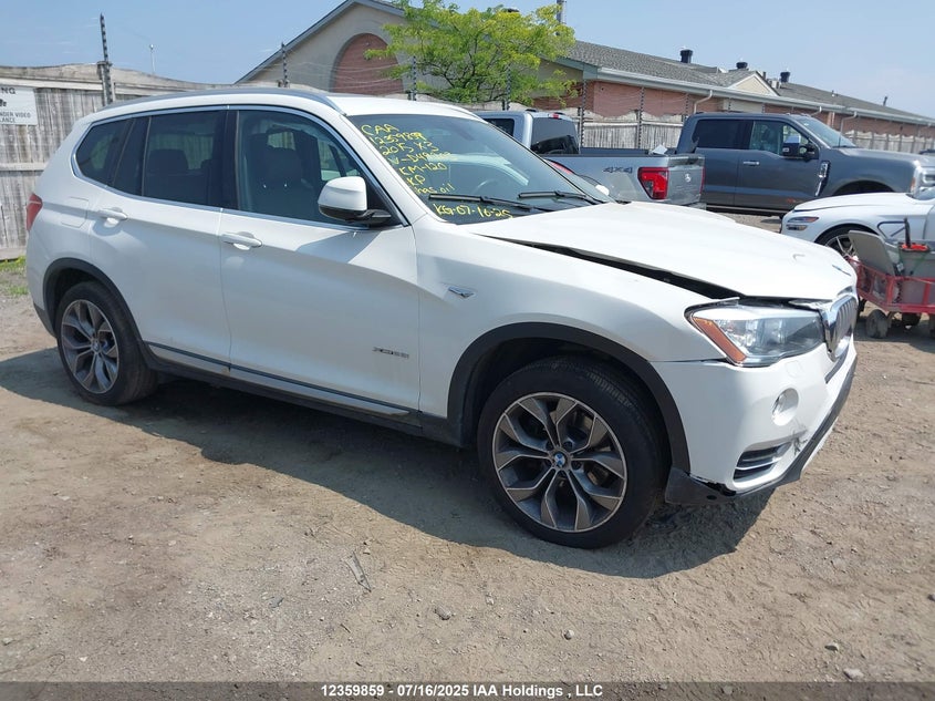 5UXWX9C59F0D49203 2015 BMW X3 xDrive28I auction photo 1